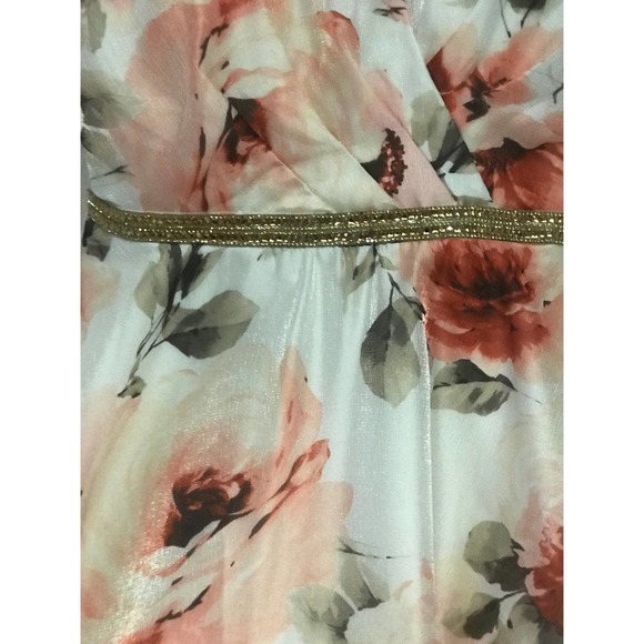 Trixxi Rose Pattern Short Dress - Picture 2 of 3